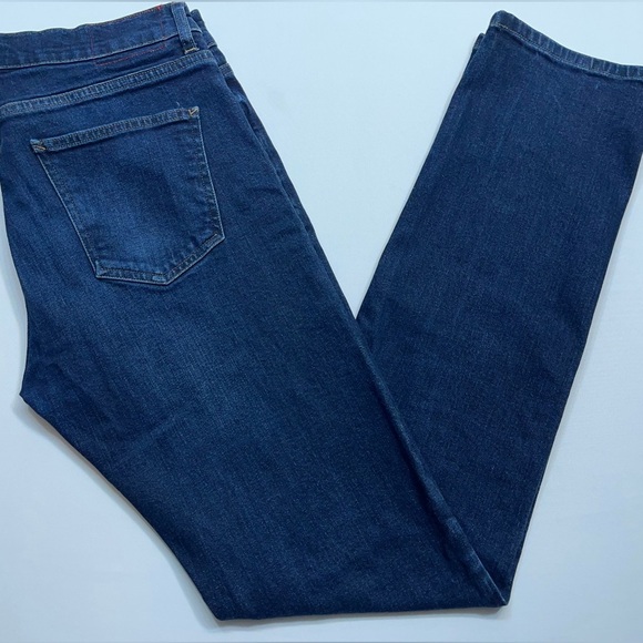 Marine Layer Jeans Mens Size 33x34 Straight Stretch Denim Dark Wash